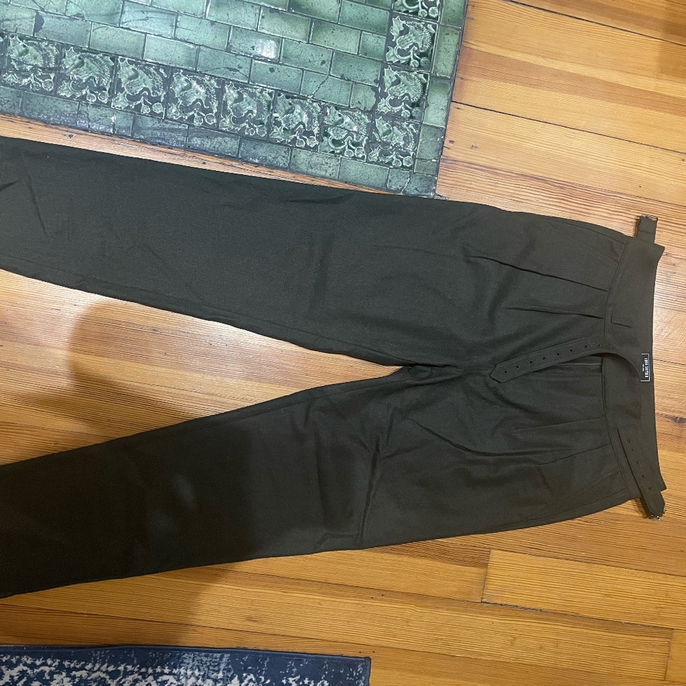 Todd Snyder Olive Flannel Gurkha Trousers 31x32
